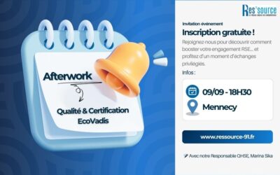 Afterwork Res’source – 09/09